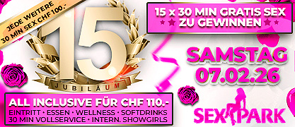 Sexpark Jubiläums-Party