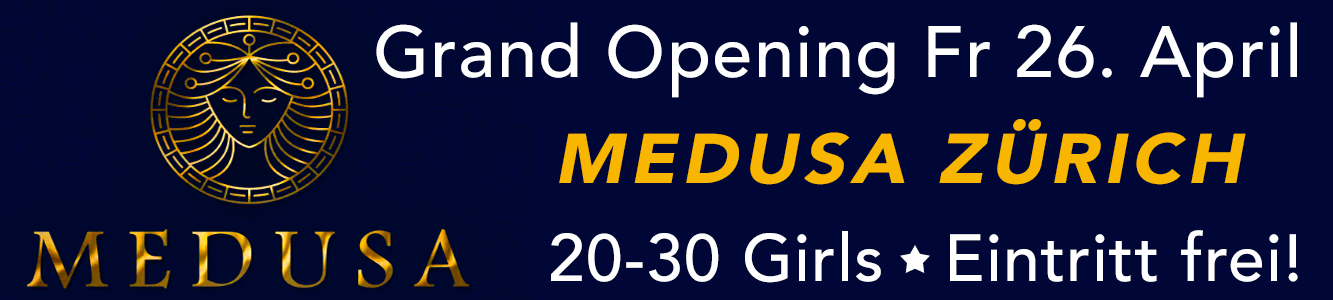 Saunaclub Medusa Zürich Eröffnung am 26. April 2024