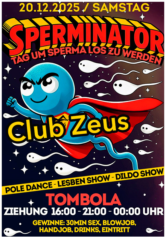 Zeus Sperminator Party Zeus Sperminator Party